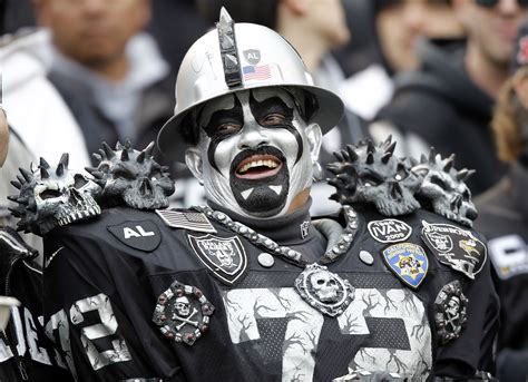 Raiders mascot costume